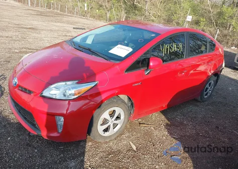 2013 Toyota Prius Two z USA, uszkodzony, nr VIN JTDKN3DUXD5696576